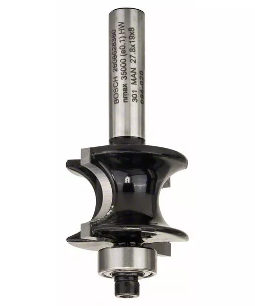 Fraise droite à moulurer 2 tranchants BOSCH